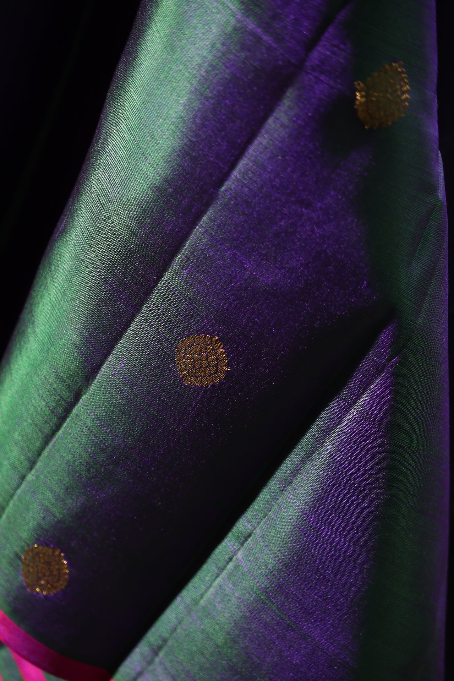 Jewel Toned Kanjivaram Silk