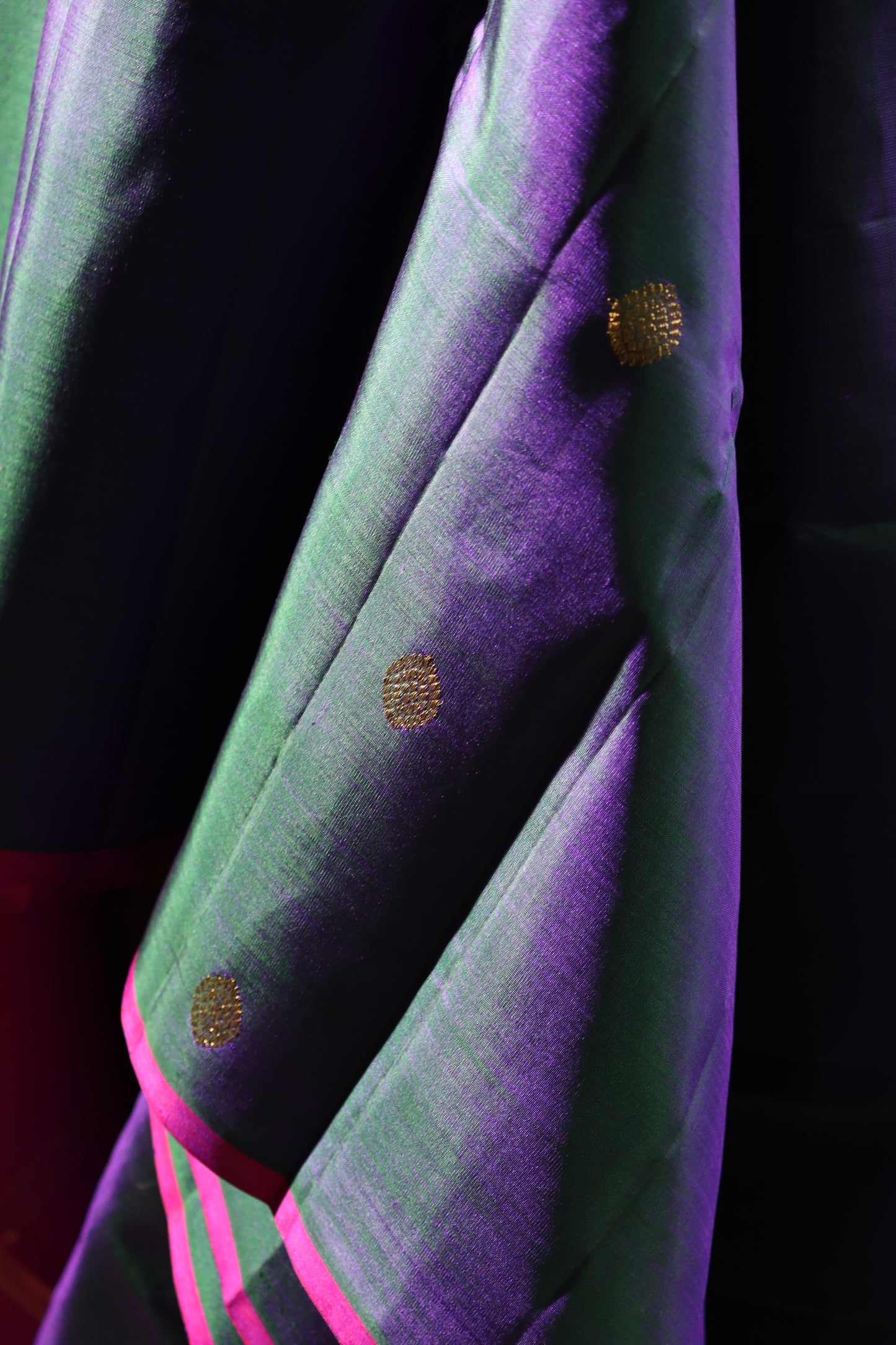 Jewel Toned Kanjivaram Silk