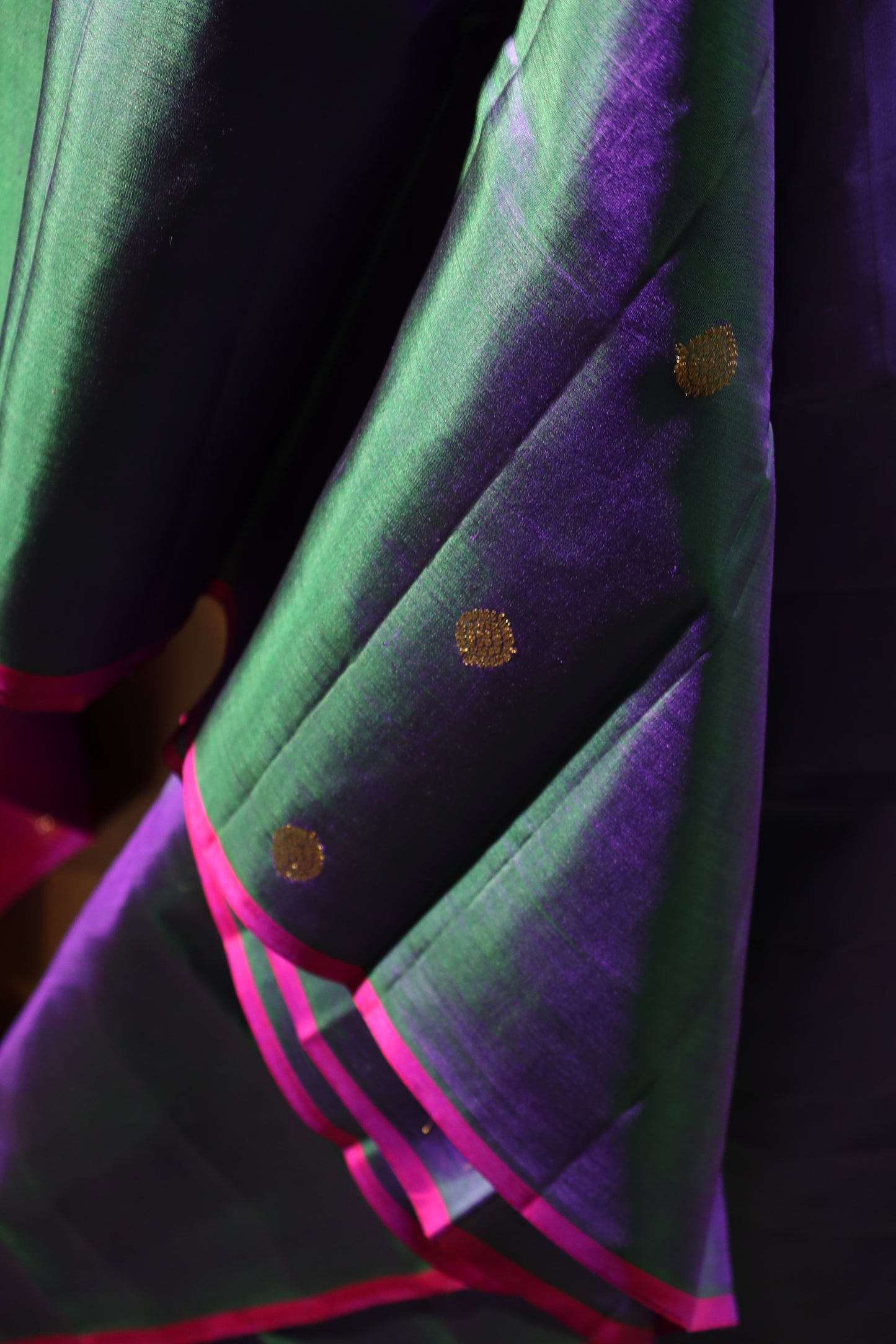 Jewel Toned Kanjivaram Silk