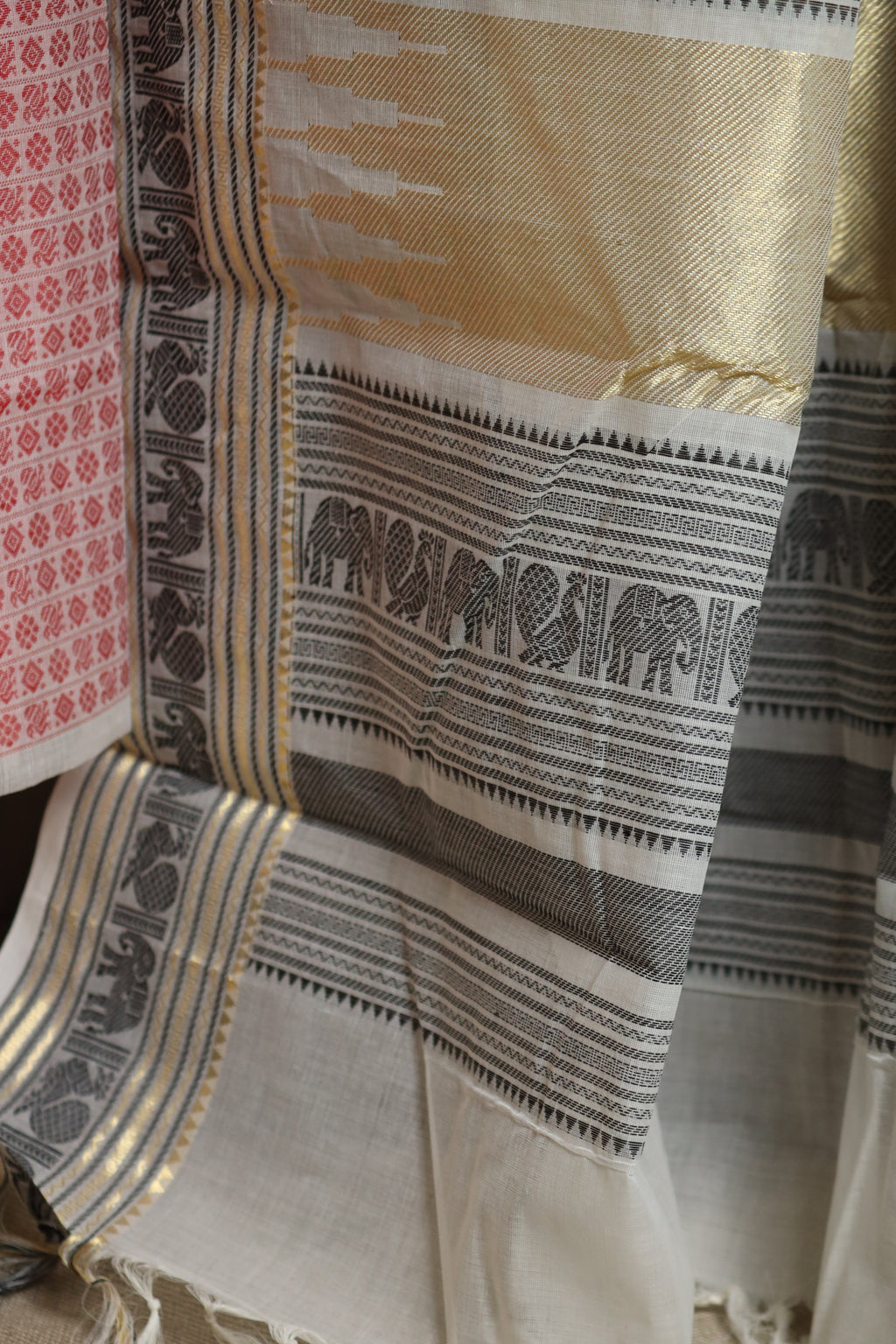 Annapakshi & Elephant Chettinad Cotton Saree