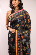 Ways of Life Kantha in Handwoven Pure Silk