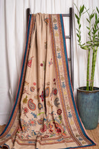 Clay of Life Kantha in Handwoven Pure Silk