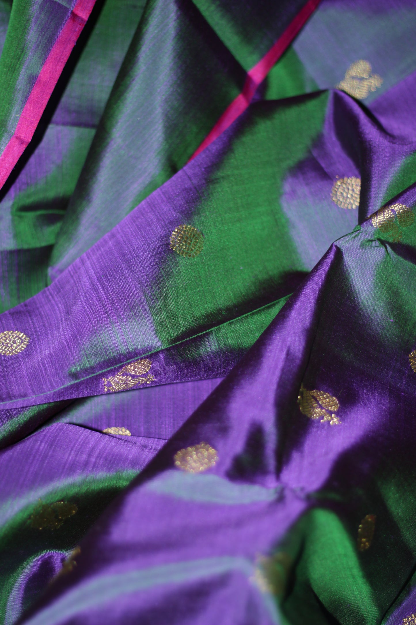 Jewel Toned Kanjivaram Silk